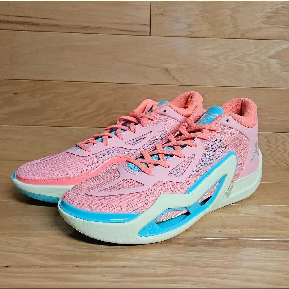 Jordan Tatum 1 Pink Lemonade Mens Basketball Shoe Sneaker DV6208-600 Jayson - Picture 5 of 13